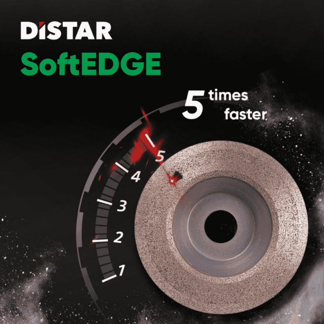Meule diamant 115mm Distar Softedge Meule diamant 115mm Distar Softedge