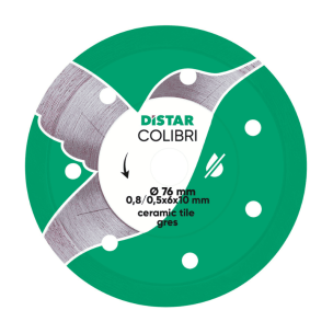 Disque diamant 76mm Distar Colibri Disque diamant 76mm Distar Colibri