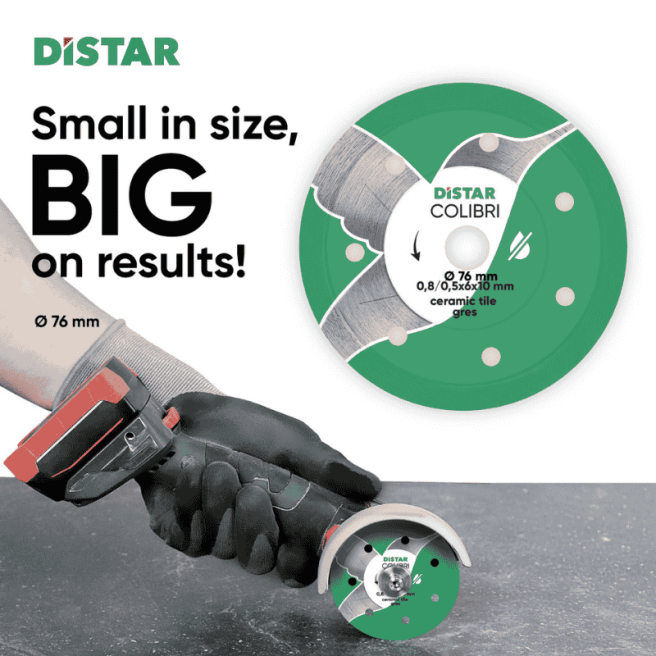 Disque diamant 76mm Distar Colibri Disque diamant 76mm Distar Colibri