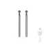 Embouts de meulage diamantés diamètre 4,4 mm Proxxon