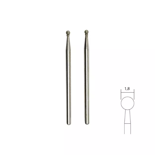 Embouts de meulage diamantés diamètre 1,8 mm Proxxon