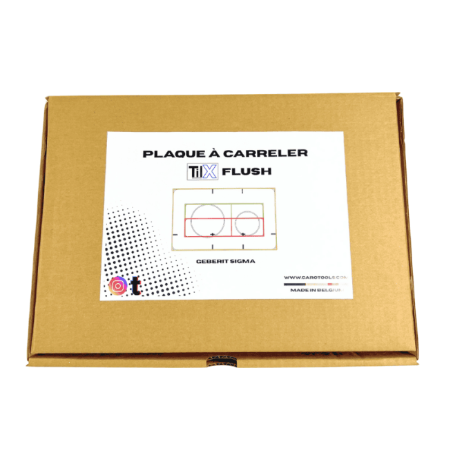 Plaque de commande Edplit à carreler pour wc suspendu