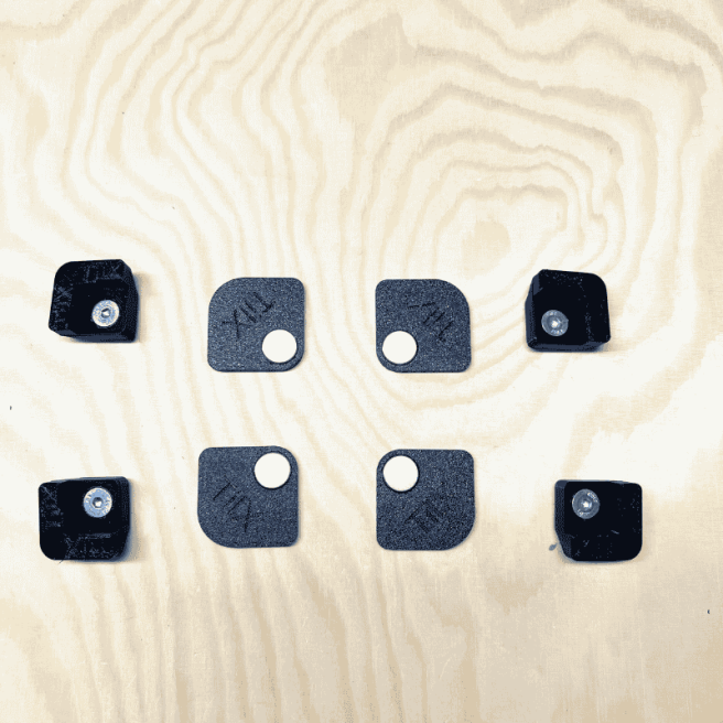 Aimants TilX pour trappe d'accès