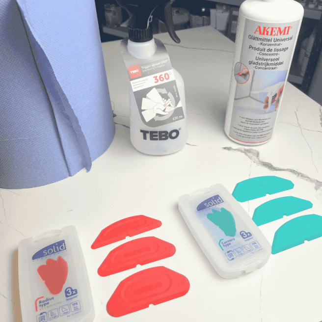 Spatule de lissage silicone