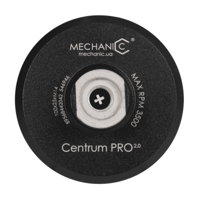 Distar centrum PRO 100mm pour disque de ponçage velcro