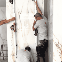 Est-il difficile de poser du carrelage grand format ?