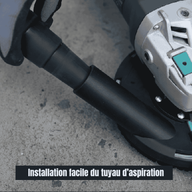 Bihui capot d'aspiration pour meuleuse 125mm