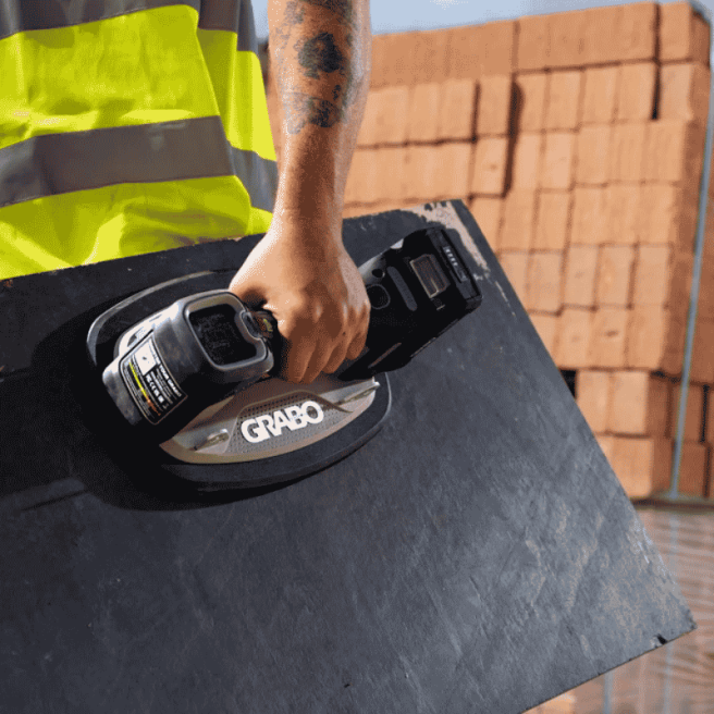 GRABO Pro Brushless – Ventouse électrique 120 kg carrelage XXL