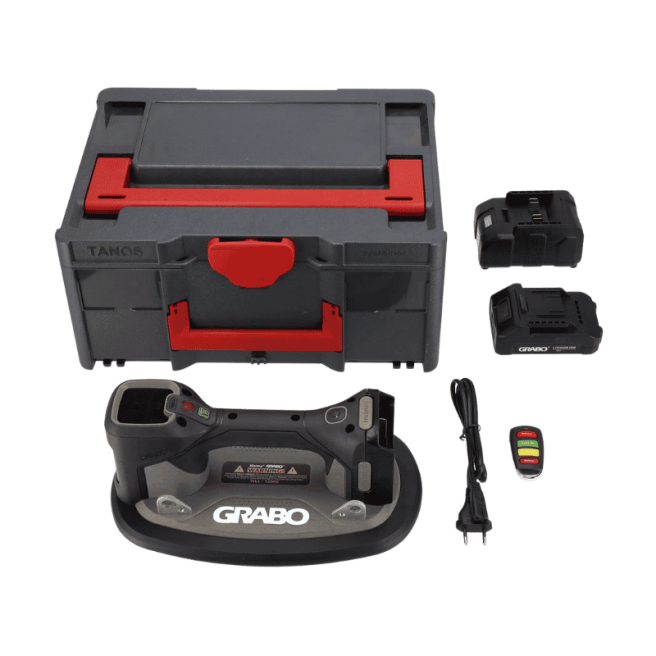 GRABO Pro Brushless – Ventouse électrique 120 kg carrelage XXL