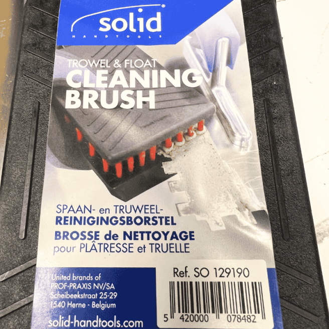 SOLID – Brosse de nettoyage pour peignes à colle