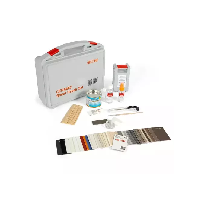 AKEMI Ceramic Smart Repair Set – Réparation carrelage céramique