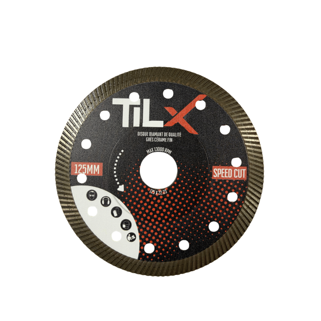 Disque diamant TilX Speed cut 125mm