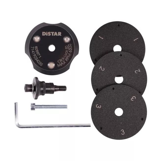 Distar Click-Lock 50 – Plateau magnétique pads Ø50 mm PROXXON
