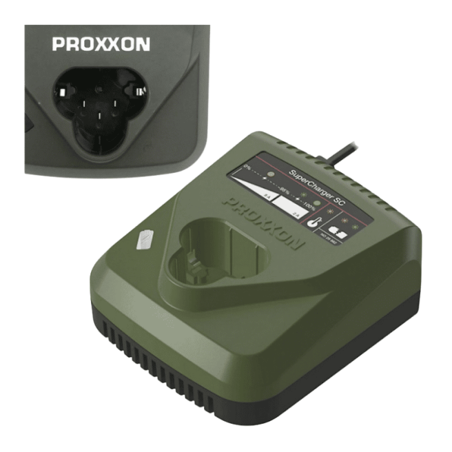 PROXXON SuperCharger SC 29882 – Chargeur rapide Li/TL3