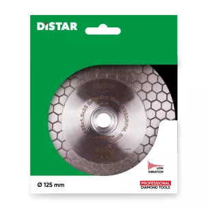 Distar Edge Dry 125 M14F – Disque biseau 45° grès cérame