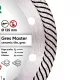 Distar Gres Master 125 mm – Disque grès cérame 20 mm rapide