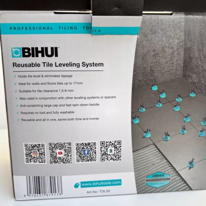 Croisillon autonivelant Bihui pour carrelage