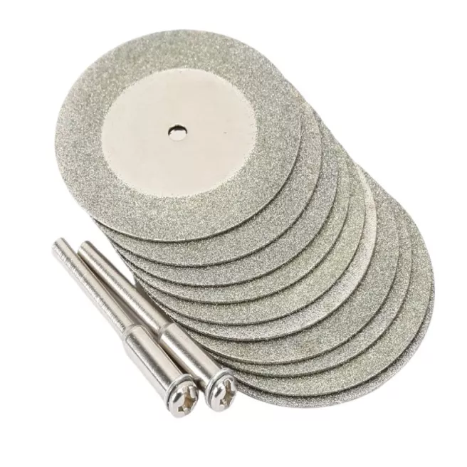 Disque diamant sur tige de 3mm Disque diamant sur tige de 3mm