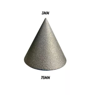 Trépan diamanté conique 3-75mm TilX Trépan diamanté conique 3-75mm TilX