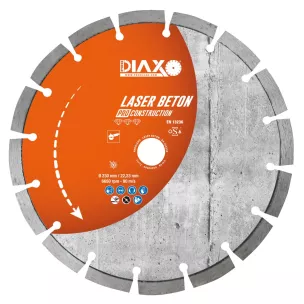 Disque Diaxo 230 x 22,2 mm Premium Laser Beton Disque Diaxo 230 x 22,2 mm Premium Laser Beton