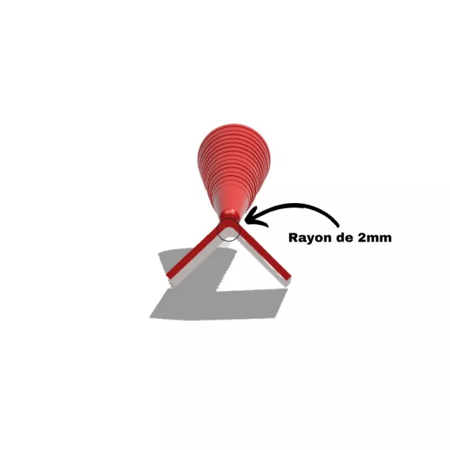 Spatule TilX pour joint époxy Spatule TilX pour joint époxy